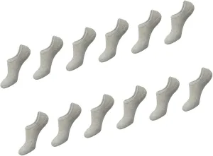 6 Pairs Womens&Men Slimmer No Show Socks Top Low Cut Ankle Short Anti-slid Sports Leisure Business Socks