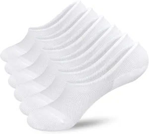 AKOENY No Show Ankle Socks Women 6 Pairs Low Cut for Flats Loafers Sneaker Slip Ons