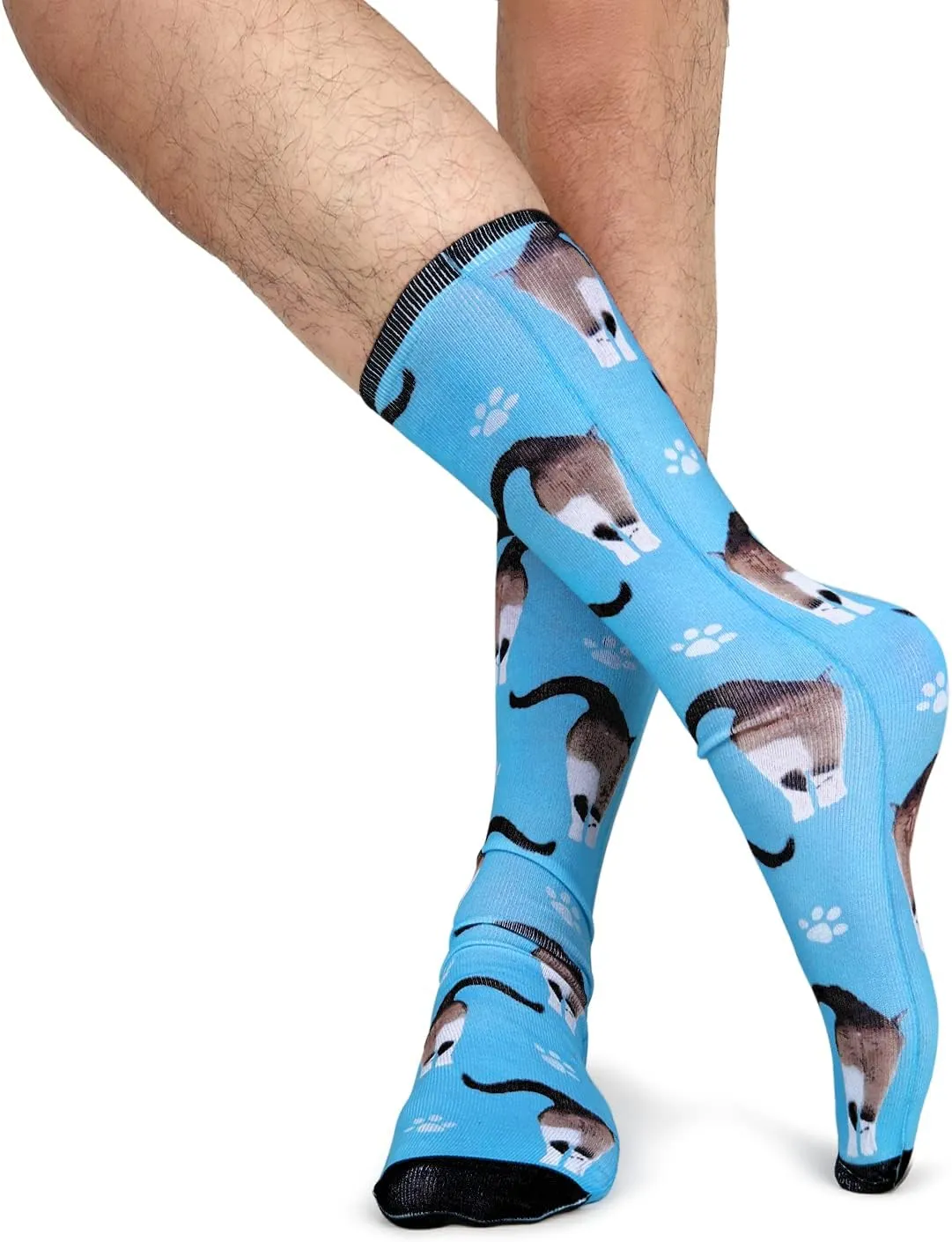 Benefeet Sox Mens Womens Funny Novelty Crew Socks Crazy Cool 3D Printed Design Socks Hawaiian Animal Pattern Basketball Socks