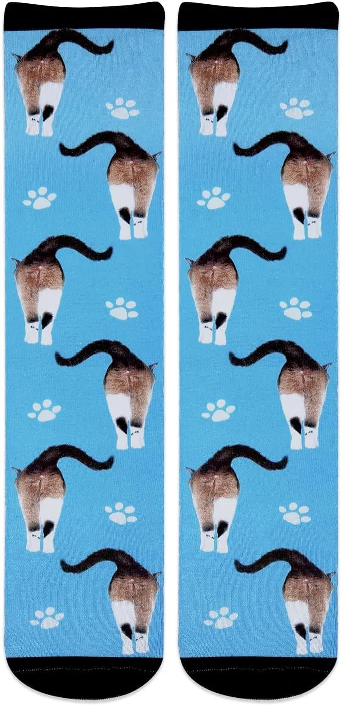 Benefeet Sox Mens Womens Funny Novelty Crew Socks Crazy Cool 3D Printed Design Socks Hawaiian Animal Pattern Basketball Socks