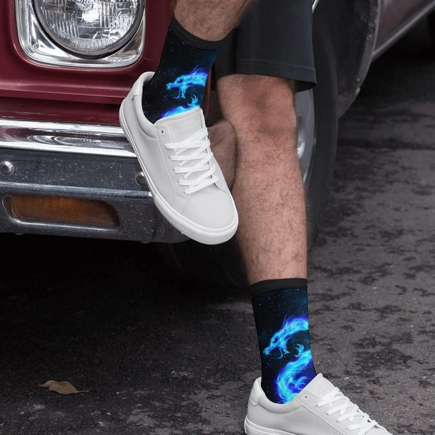 Casual Unisex Novelty Fun Crew Socks Fashion Comfortable Men And Women Crazy Dress Socks