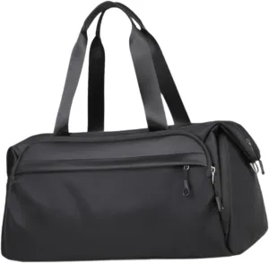 Gym Bag Travel Duffle Bag with Wet Pocket Waterproof Overnight Weekender Bag Workout Bag with Shoes Compartment for Trips Gym