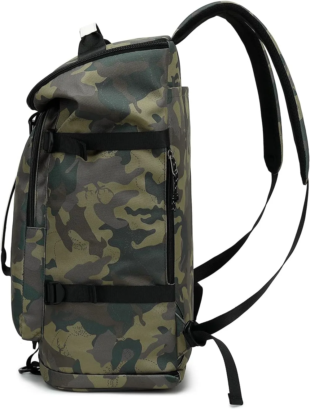 Gym Duffle Bag Backpack 4-Way Waterproof with Shoes Compartment for travel Sport Hiking laptop, Camouflage, X-Large, Duffel Backpacks
