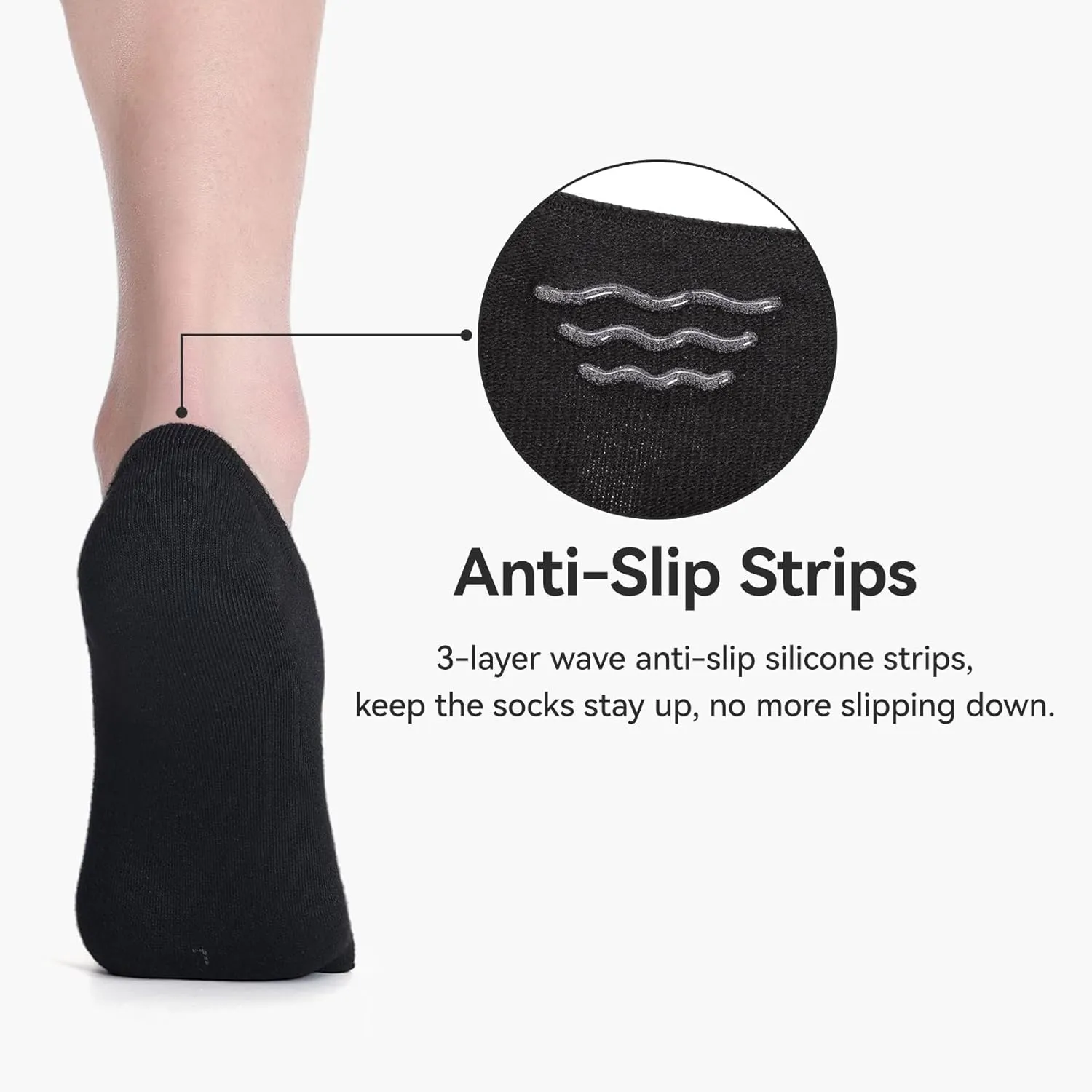 No Show Toe Socks for Men & Women, Coolmax 5-Finger Running Socks, Low Cut Athletic, Soft & Moisture-Wicking
