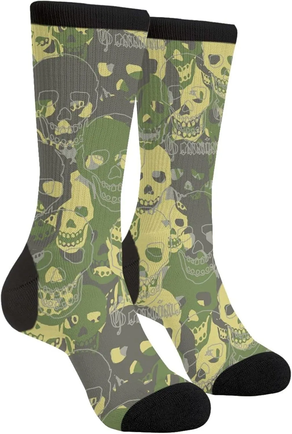Rutuioy Men Women Funny Crazy Novelty Crew Tube Socks, Casual Athletic Sport Dress Socks