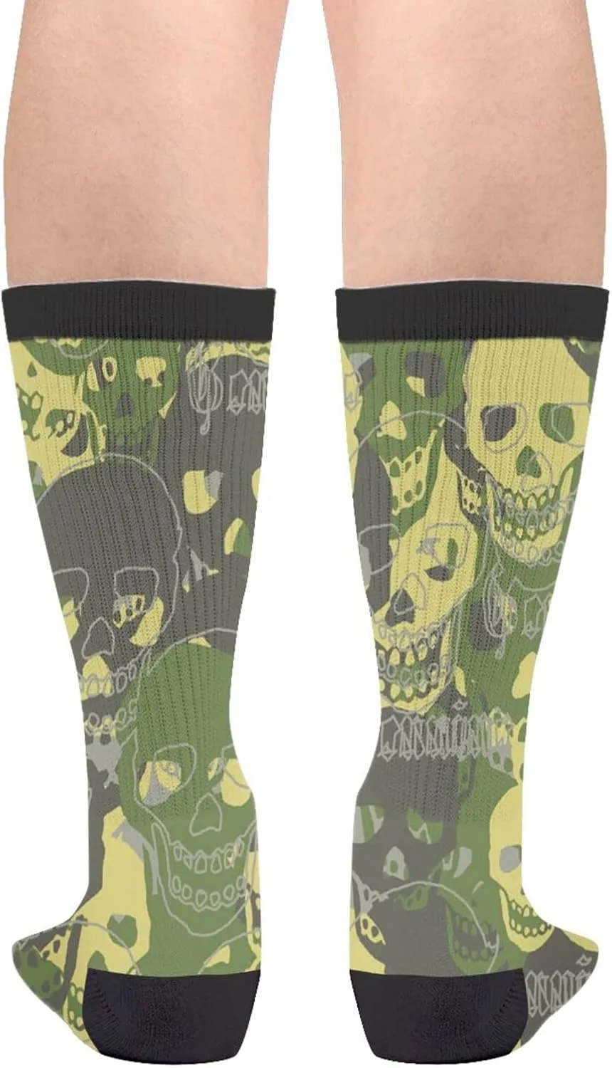 Rutuioy Men Women Funny Crazy Novelty Crew Tube Socks, Casual Athletic Sport Dress Socks
