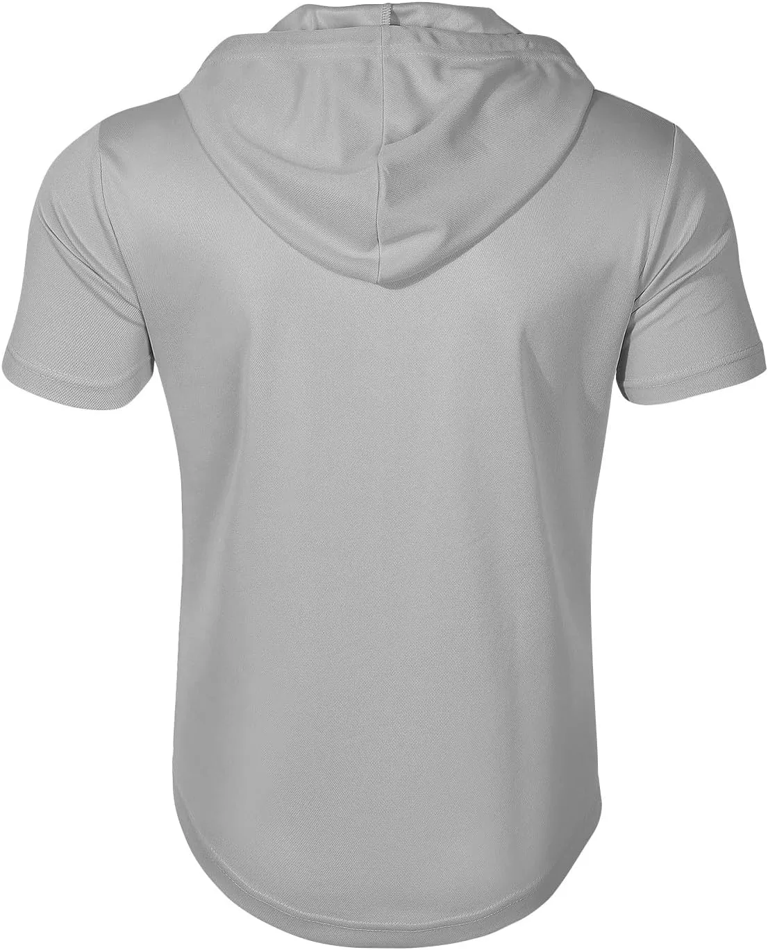 Short Sleeve Hoodies for Men 1/4 Zip Hooded T Shirts Lightweight Casual Summer Men's Clothing Tops M to 3XL