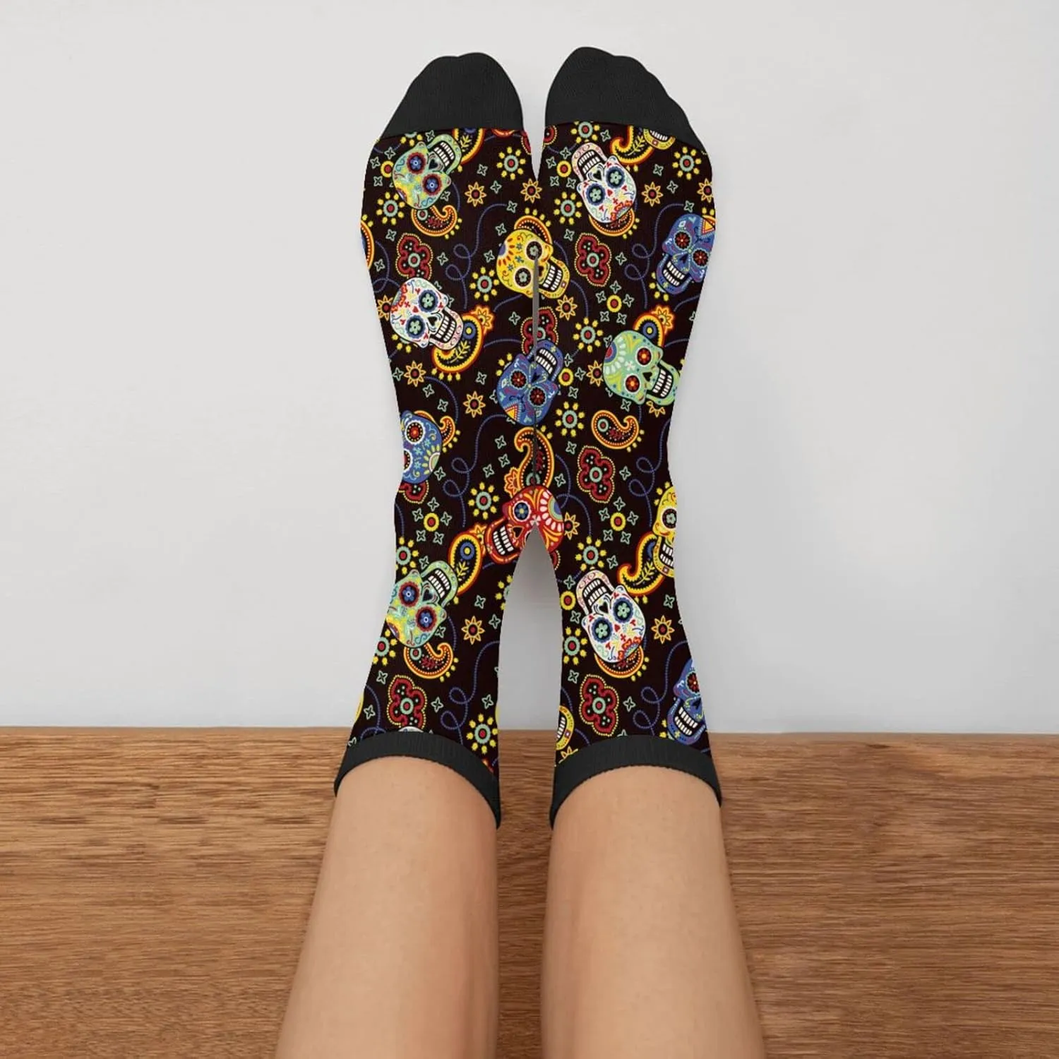 Sigouyinei Casual Funny Funky Novelty Socks For Men Women