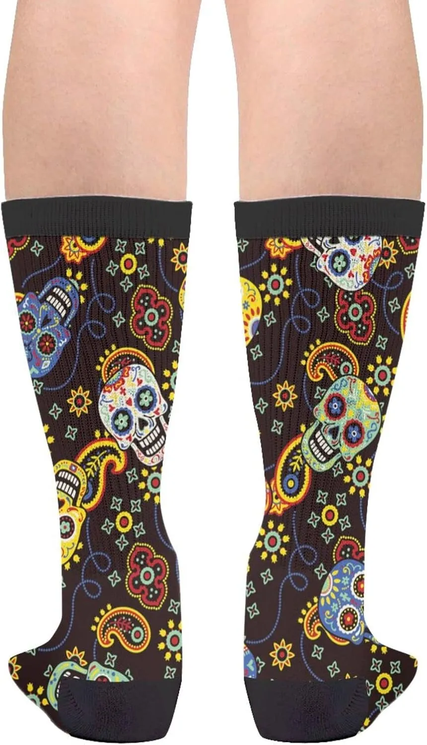Sigouyinei Casual Funny Funky Novelty Socks For Men Women