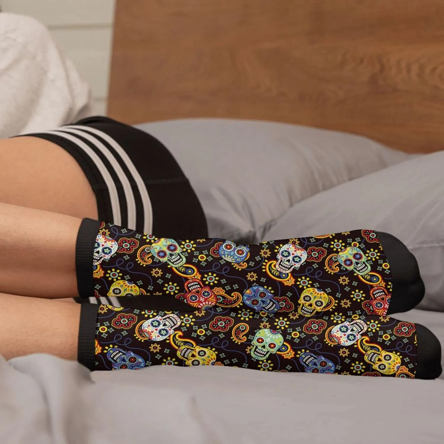Sigouyinei Casual Funny Funky Novelty Socks For Men Women