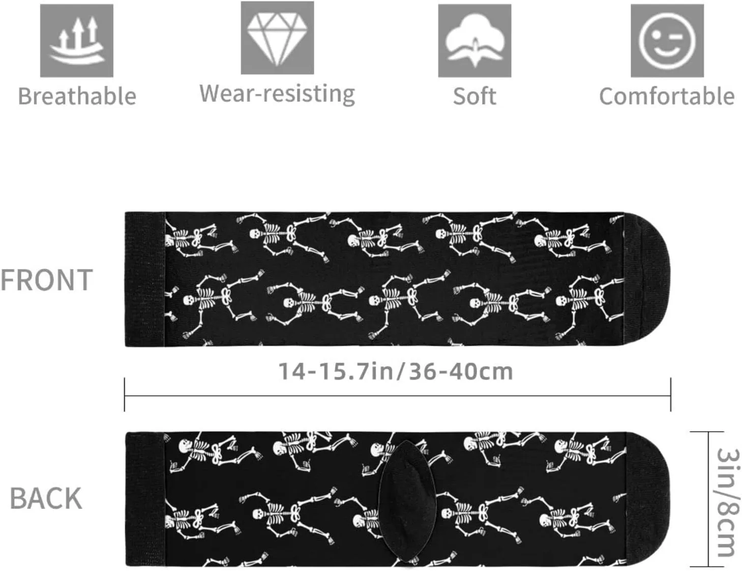Sigouyinei Casual Funny Funky Novelty Socks For Men Women