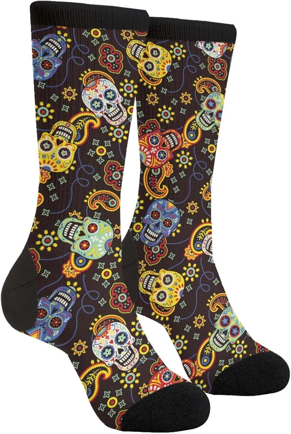 Sigouyinei Casual Funny Funky Novelty Socks For Men Women