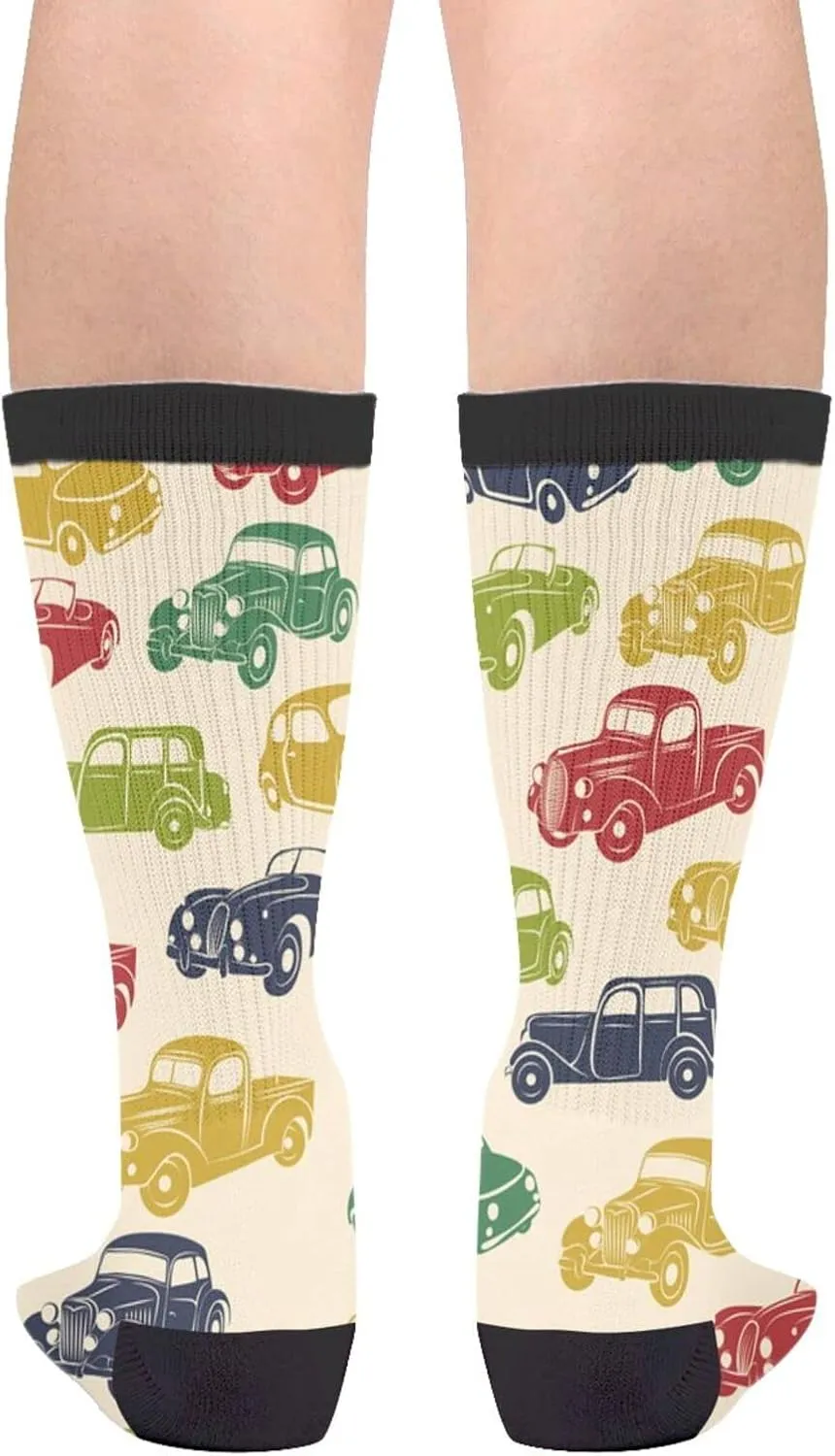Sigouyinei Casual Funny Funky Novelty Socks For Men Women
