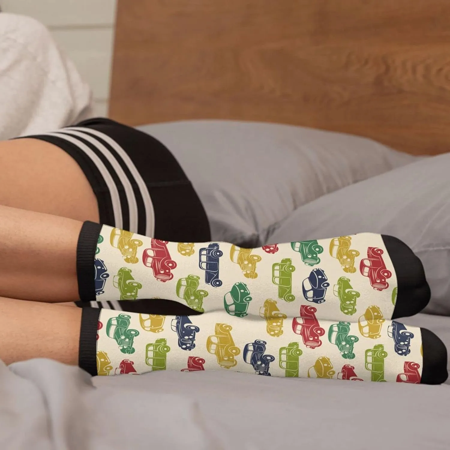 Sigouyinei Casual Funny Funky Novelty Socks For Men Women