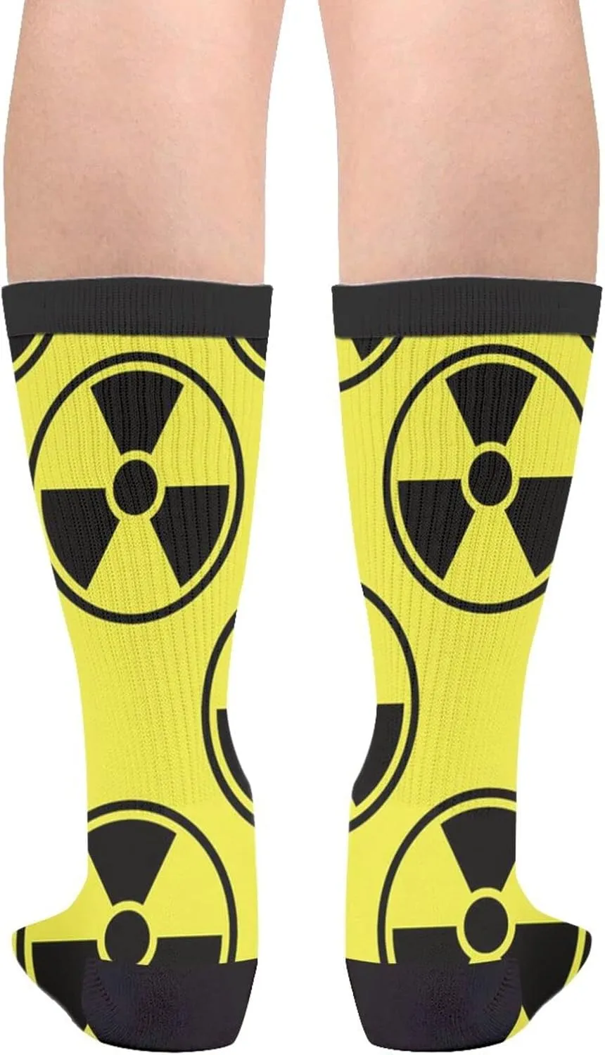 Sigouyinei Men'S Women'S Sports Fun Fancy Novelty Socks