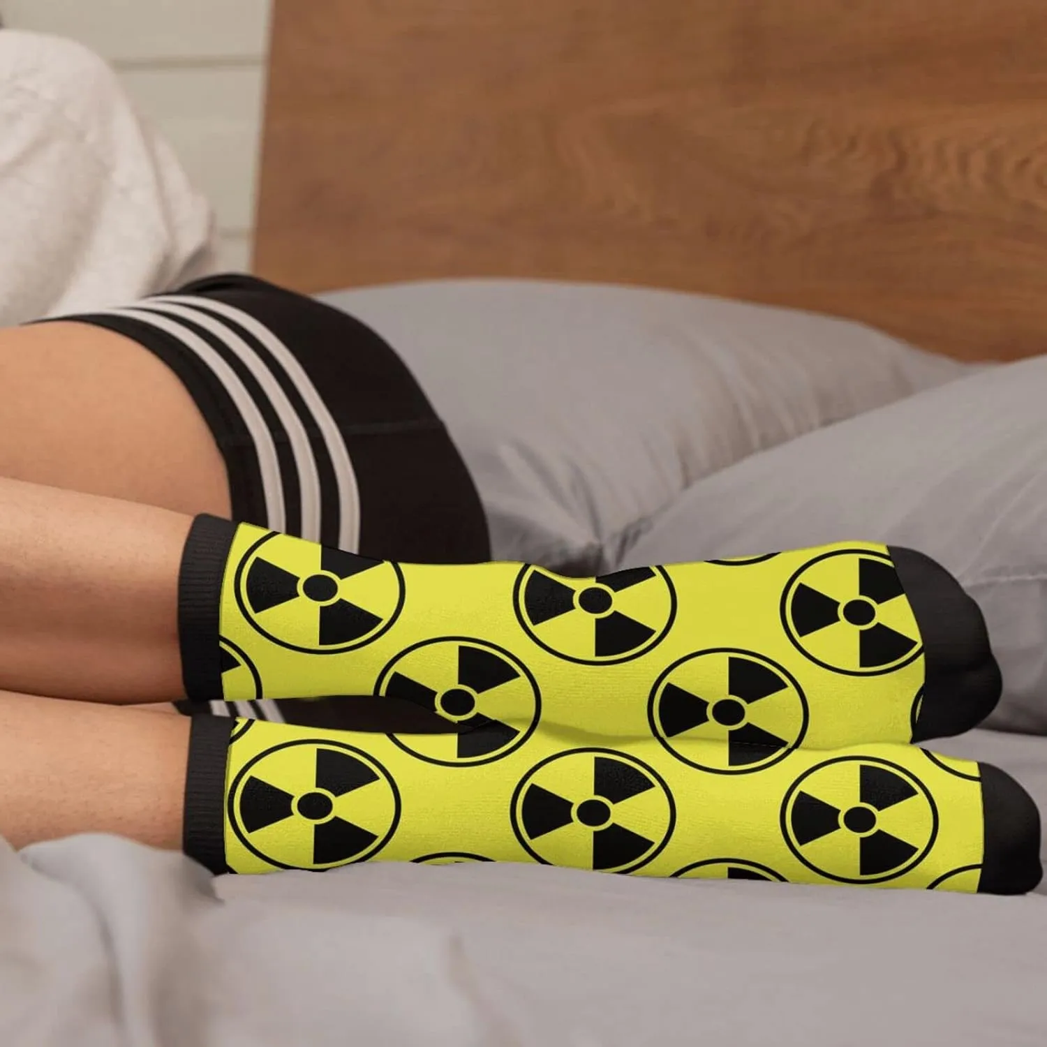 Sigouyinei Men'S Women'S Sports Fun Fancy Novelty Socks