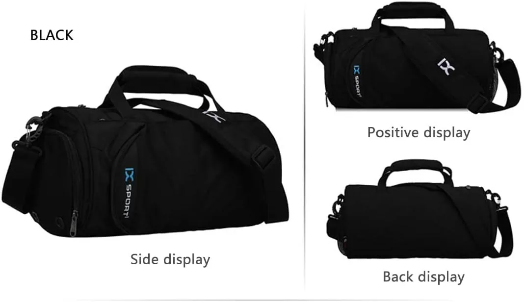 Sports Gym Bag with Wet Pocket & Shoes Compartment,Travel Duffel Bag for Men and Women for Sports/Gyms/Weekend Getaway.
