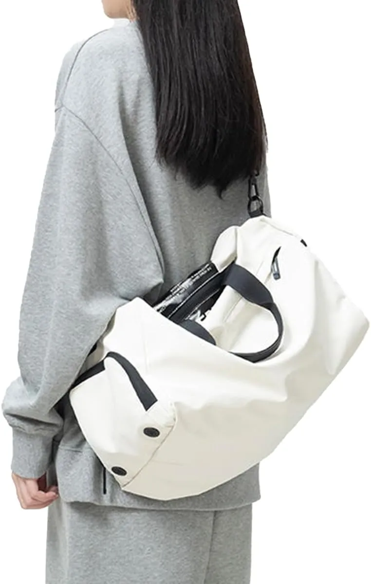 Swim Gym Bag Sports Travel Duffel Bag Lightweight Weekender Overnight Yoga Bag Casual Daypack Fashion Tote Bag College