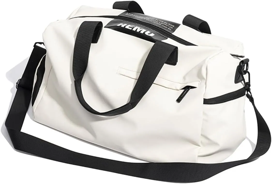 Swim Gym Bag Sports Travel Duffel Bag Lightweight Weekender Overnight Yoga Bag Casual Daypack Fashion Tote Bag College