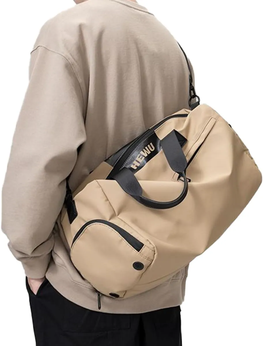 Swim Gym Bag Sports Travel Duffel Bag Lightweight Weekender Overnight Yoga Bag Casual Daypack Fashion Tote Bag College
