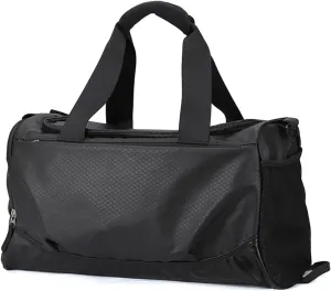 Travel Duffel Bag,Lightweight Weekender Overnight Bag with Shoes Compartment,Sports Duffels for Outdoor Travel,Gym (Color : Black, Size : As Shown)