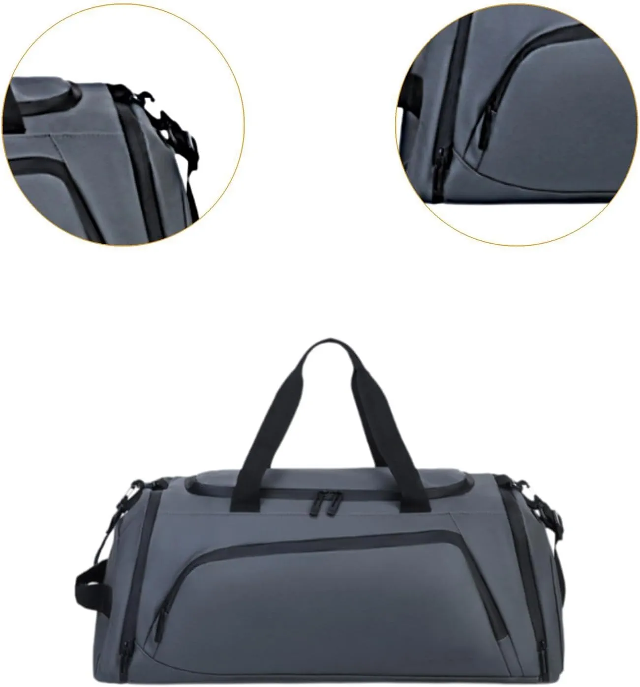 Travel Duffle Bag Bag Sports Gym Bag Travel Bag Gym Duffel Bag with Shoes Compartment Carry on Overnight Bag for Fitness