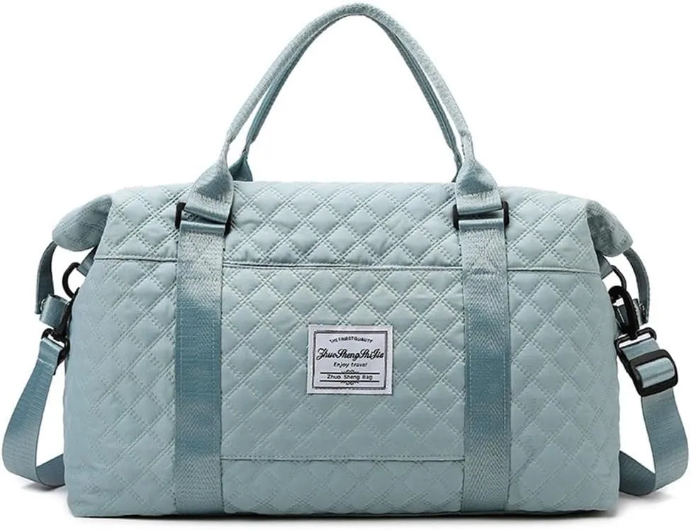 Weekender Bags for Women,Personal Item Travel Bag with Shoes Compartment,Overnight Travel Duffel Bag with Toiletry Bag,Baby Hospital Bag