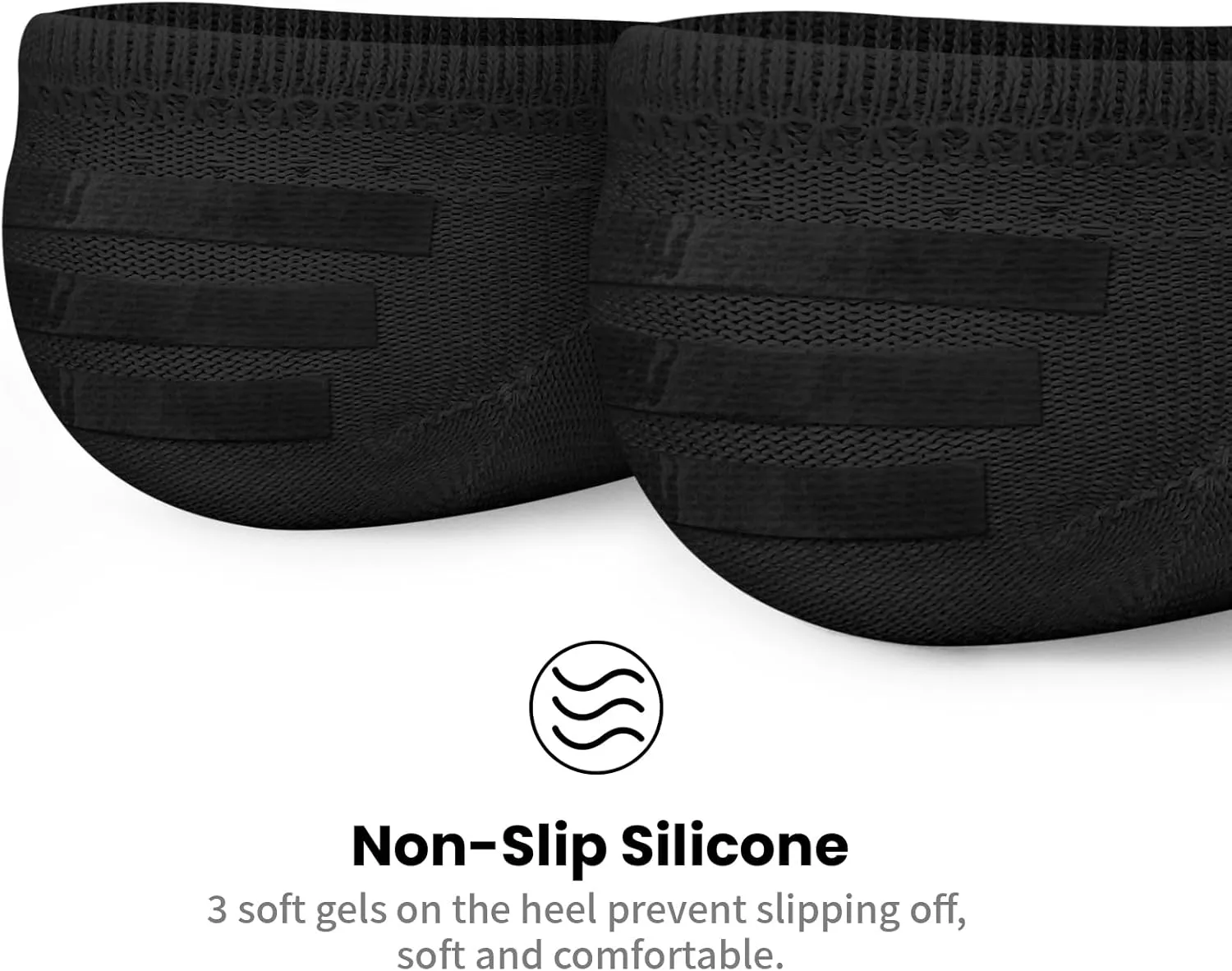 wernies No Show Socks Womens 10 Pairs Low Cut Ankle Socks with Non Slip Casual Invisible Liner Boat 5-8/8-11